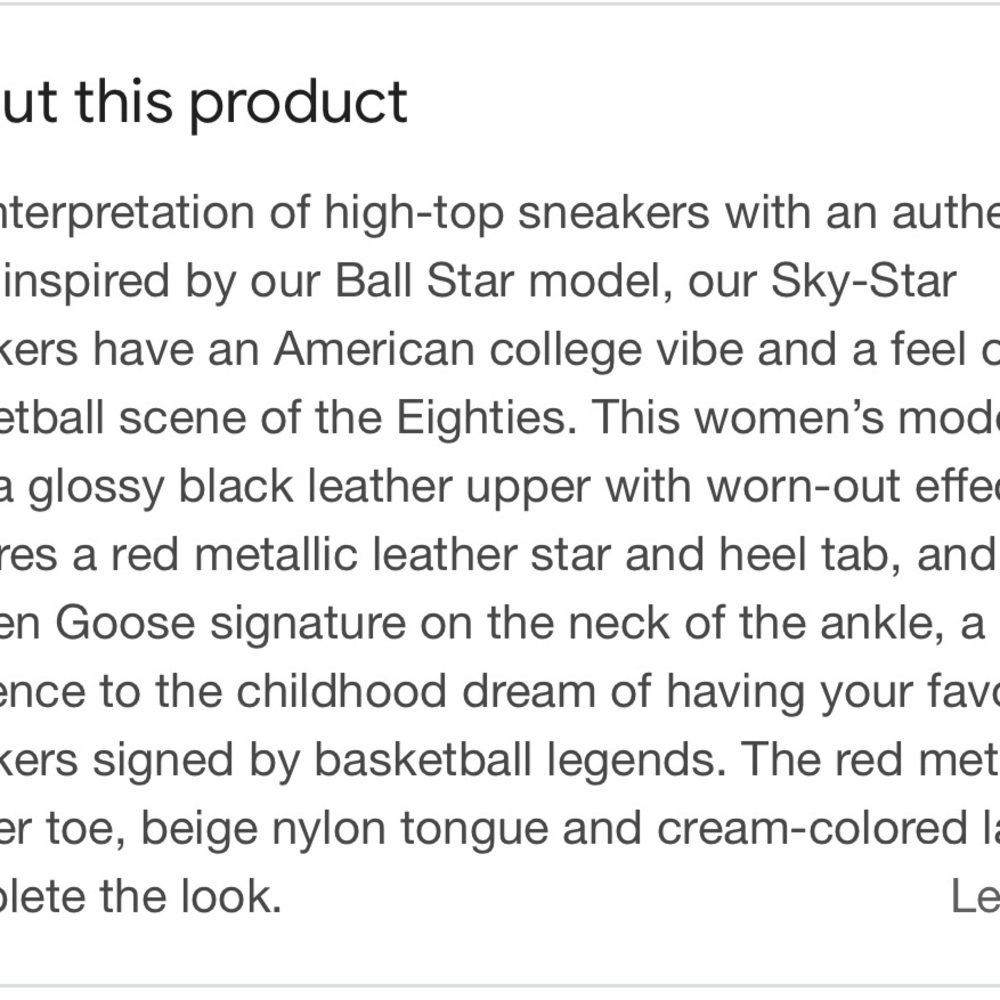 Golden Goose Black and Red Mid-Top Sneakers with Star - Picture 10 of 10